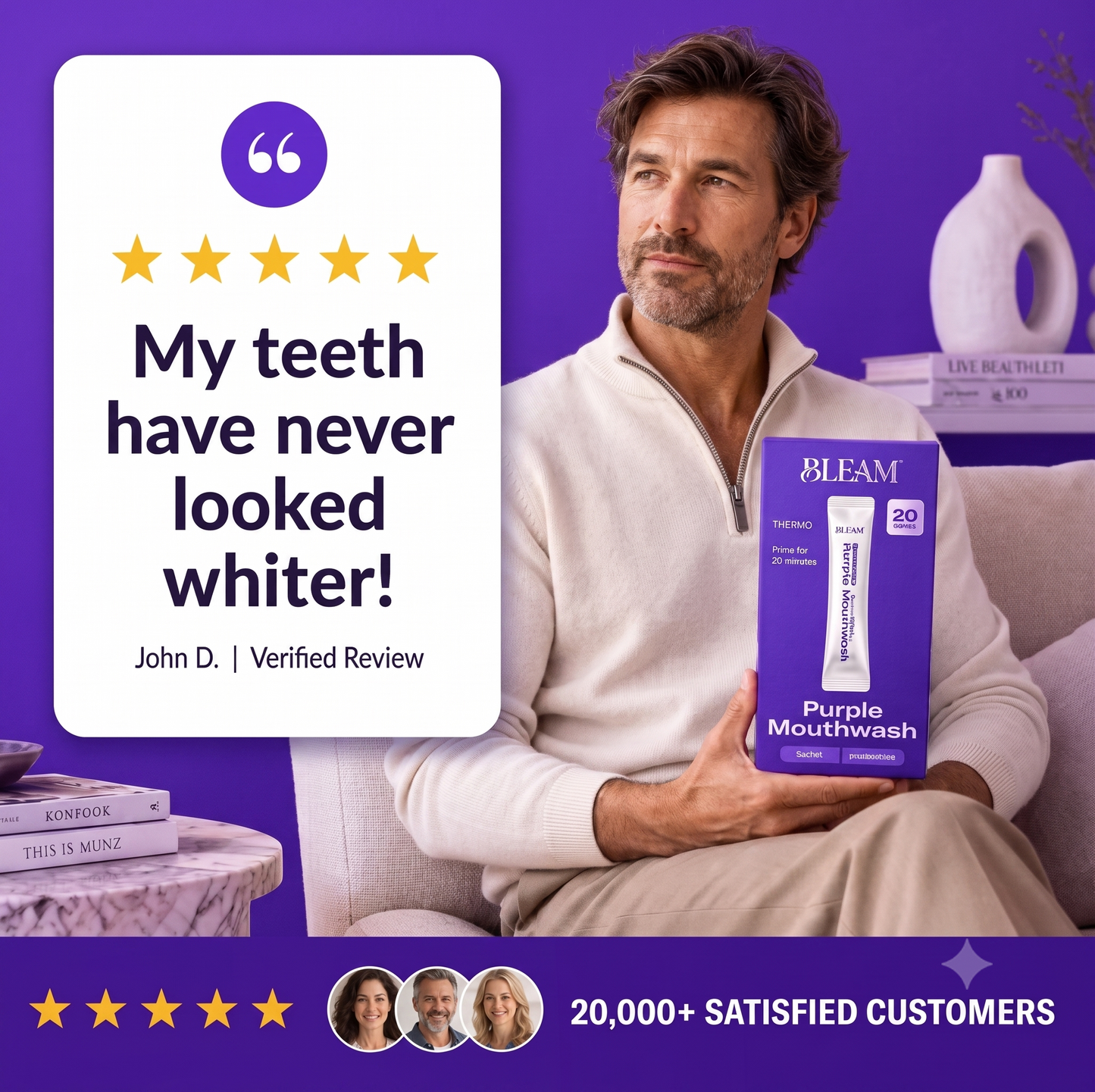 Bleam™ Purple Mouthwash